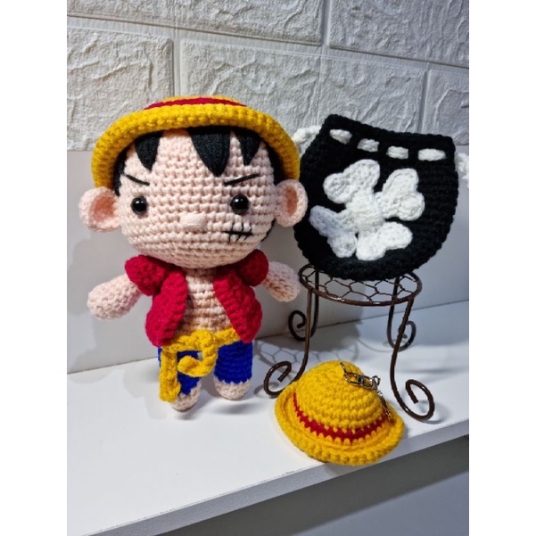 

Hampers Amigurumi Luffy One Piece