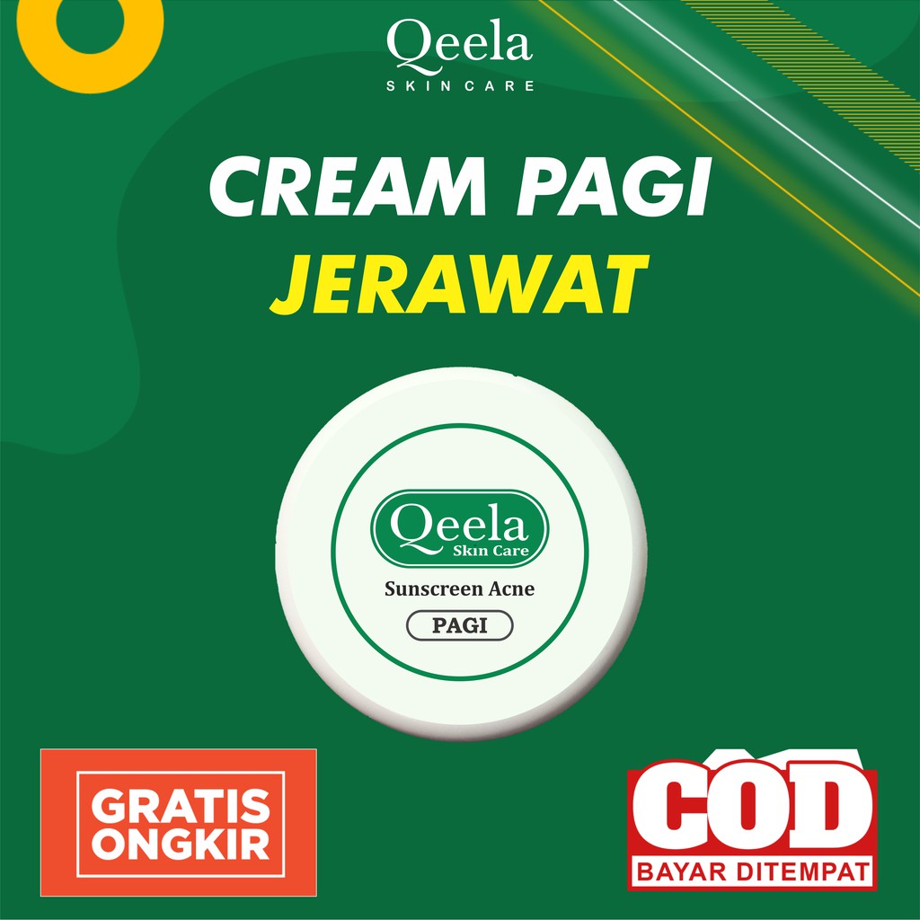 Krim Pagi Untuk Jerawat Membandel Ampuh BPOM / Sunscreen Acne Jerawat / Day Cream Jerawat
