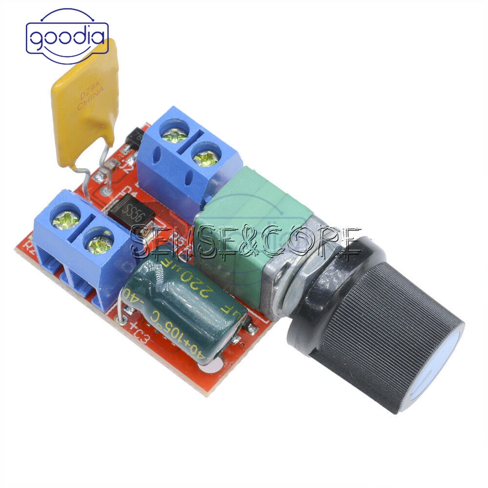 ღ[HOT SALE]ღ PWM Motor Speed Controller Switch Regulation LED Dimming 5A 10A 5V-16V/3V~35V