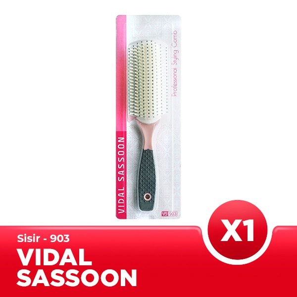 Sisir Vidal Sassoon  Pink Series 901 / 902 / 903 Profesional Styling Comb