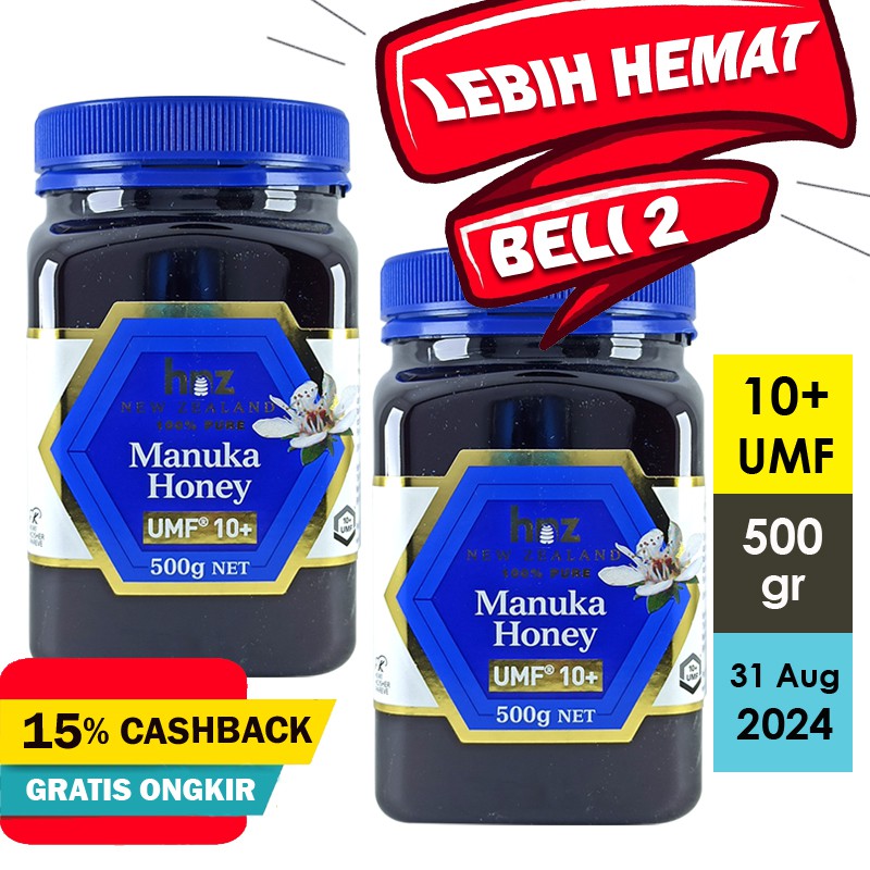 

Madu HNZ Manuka Honey UMF 10+ 500gr