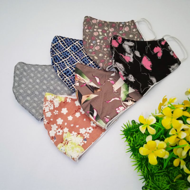 Masker Dewasa Earloop Masker Dewasa Duckbill Masker Dewasa Kain Masker Duckbill Kain