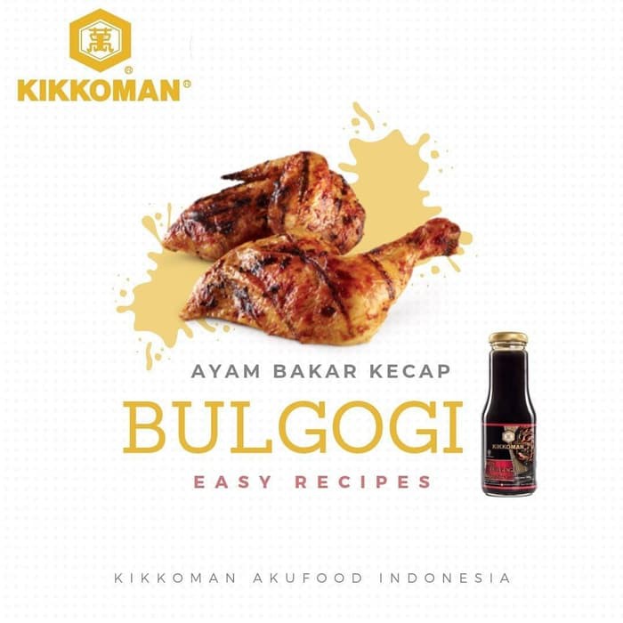 Kikkoman Bulgogi Sauce HALAL 5L – Saus Daging Khas Jepang