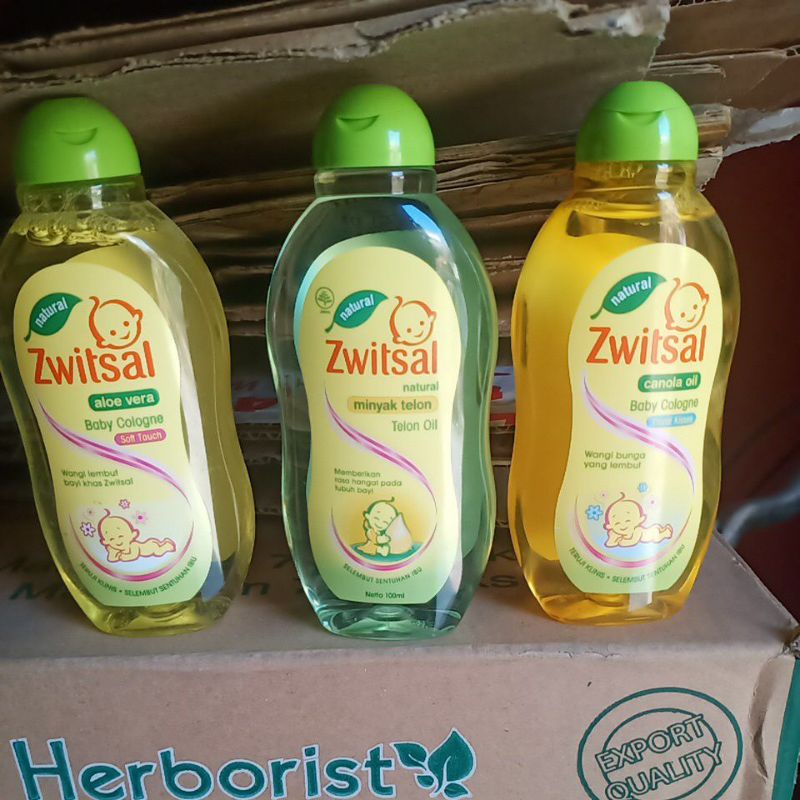 Zwitsal baby cologne/minyak telon oil 100ml