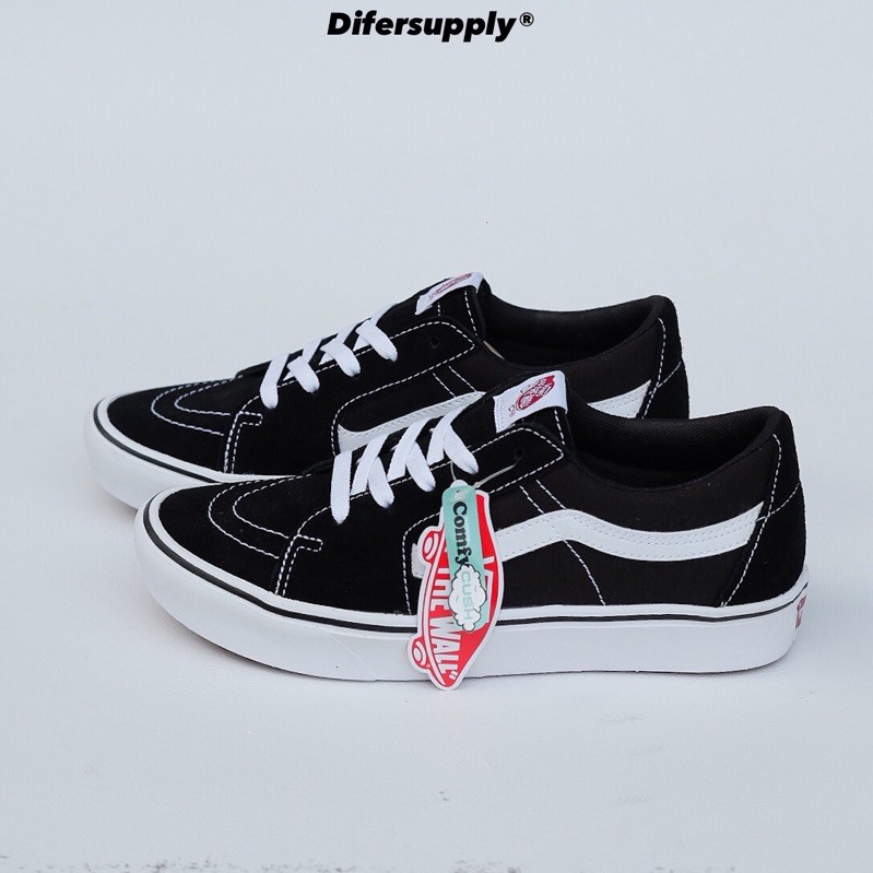 Vans Sk8 Low Comfycush Black White