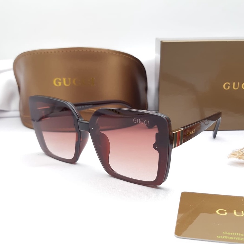 Kacamata Fashion Wanita Kacamata Wanita Kacamata Gaya Wanita Gucci S377 / A6017