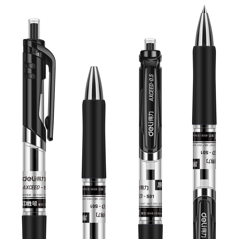 

Deli Gel Pen Pulpen Gel Retractable Warna Hitam 0.5 mm Desain Klasik dan Ergonomis S01