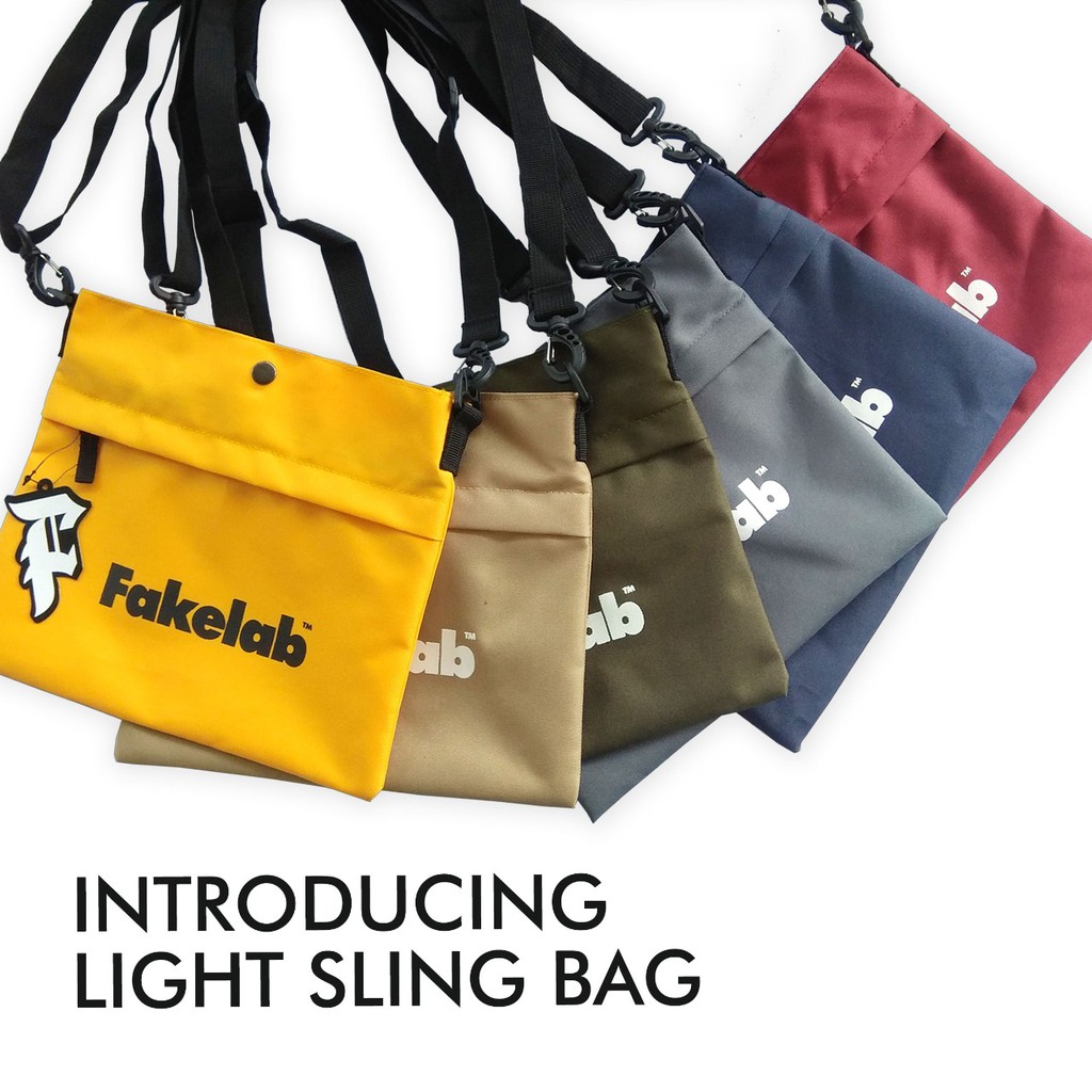 Fakelab Sling Bag Light Fakelab / Tas
