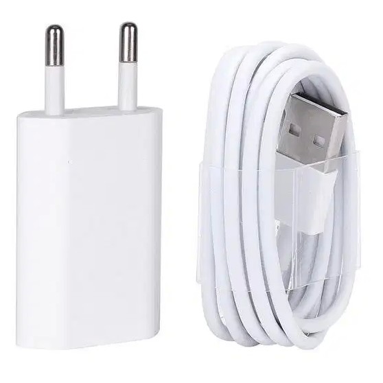 Charger Iphone 5 5 6 6 7 7 Plus Batok Usb Data Cable Fast Charging Casan Kabel 1a Ampere Garansi Shopee Indonesia