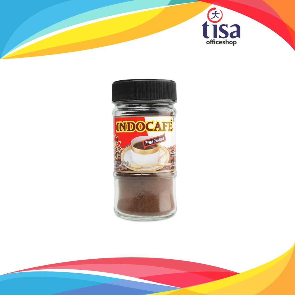 

Kopi Indocafe Fine Blend 100gr Botol