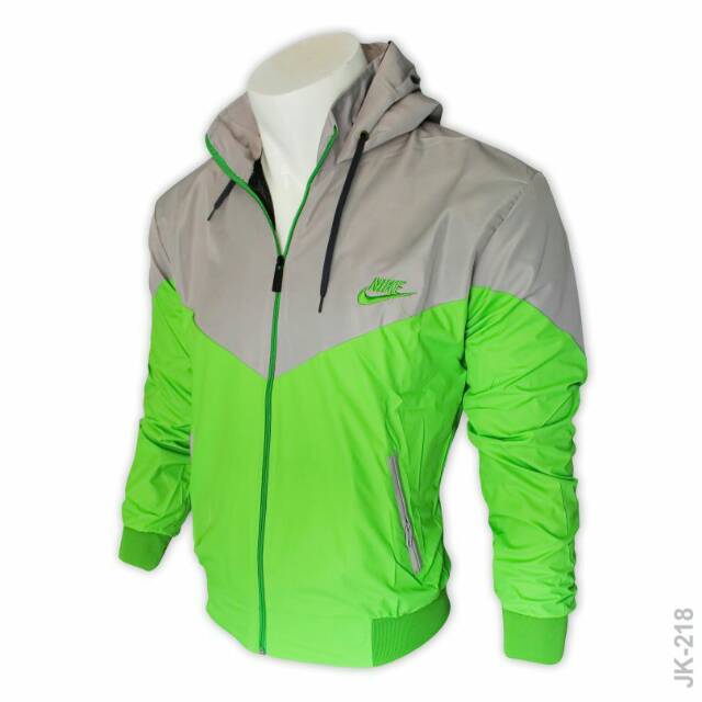 Jaket Parasut Sport 2 Warna