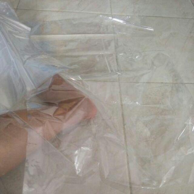 Plastik Transparant Pelindung Baju (50x75)