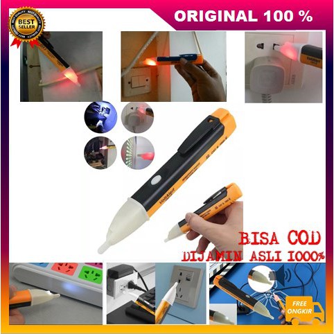 [BISA COD] Tespen Otomatis Bunyi Pendeteksi Kabel Putus Tanpa Sentuh 100% ASLI ORIGINAL