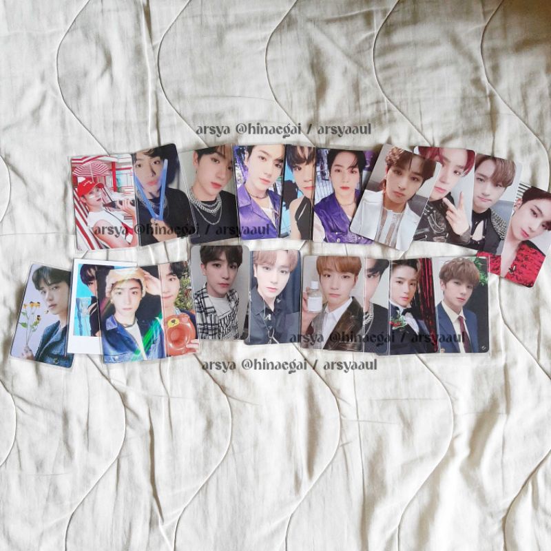 [baca desc] the boyz hyunjae photocard pc ld wd konsep thrilling chase mihwa mihwadang byok xmassy c