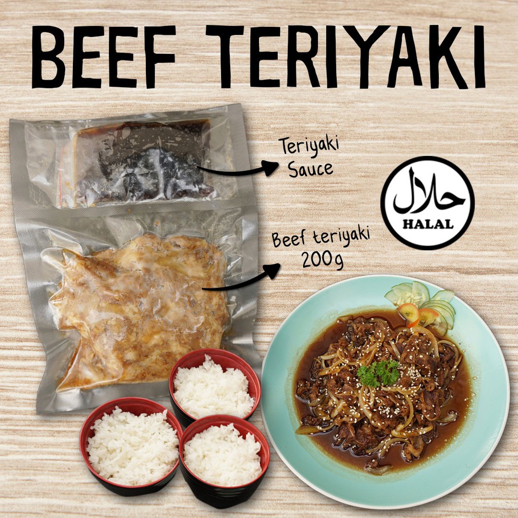 

Frozen Beef Teriyaki