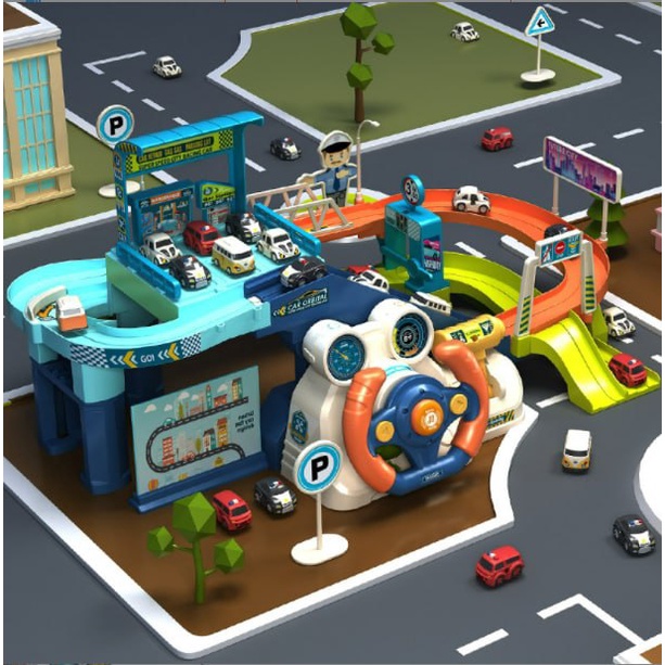 Urban Rail Transit Mainan Mobil Mobil-mobilan