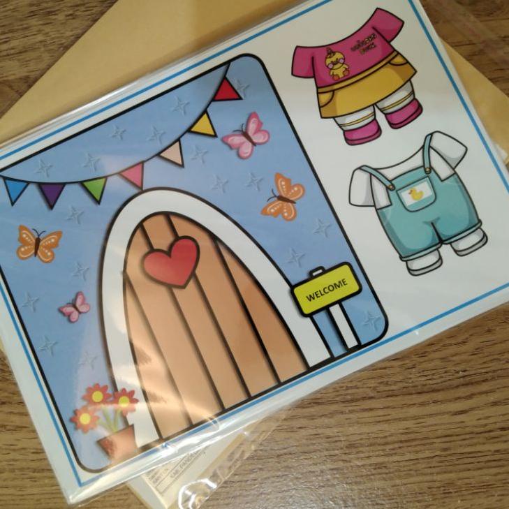 Bebek Viral Mainan Edukasi Paper Duck Mudah disusun .,