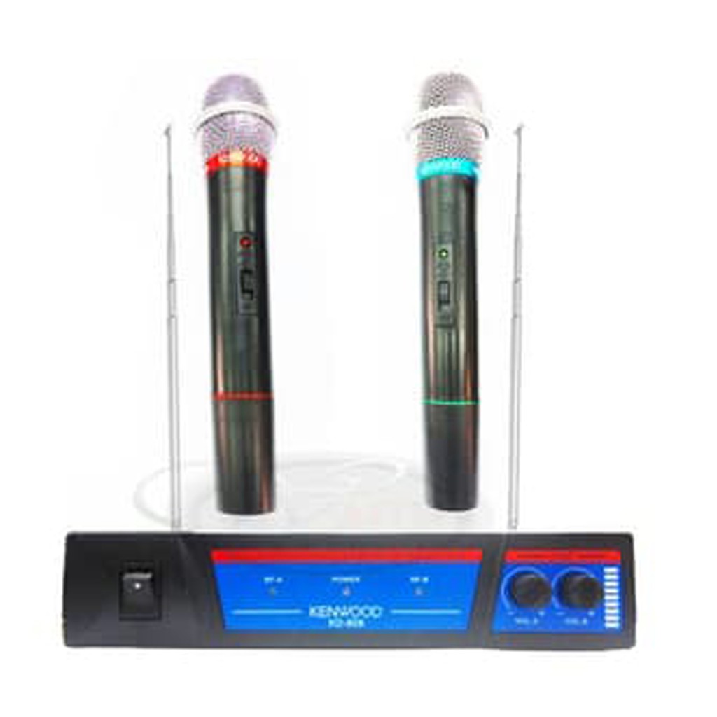 Mic Kenwood Microphone Double Wireless Kenwood kd-808