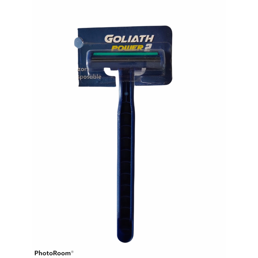 Goliath power 2 alat cukur kumis dan jenggot - Gillette biru