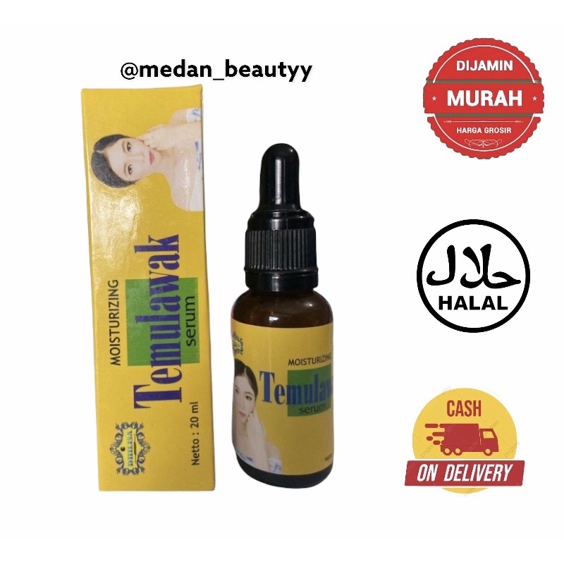 serum temulawak dhilisa original kaca bpom - serum temulawak dhilisa bpom