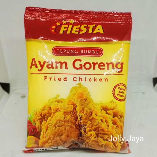 

Fiesta Tepung Bumbu Ayam Goreng 80 gr