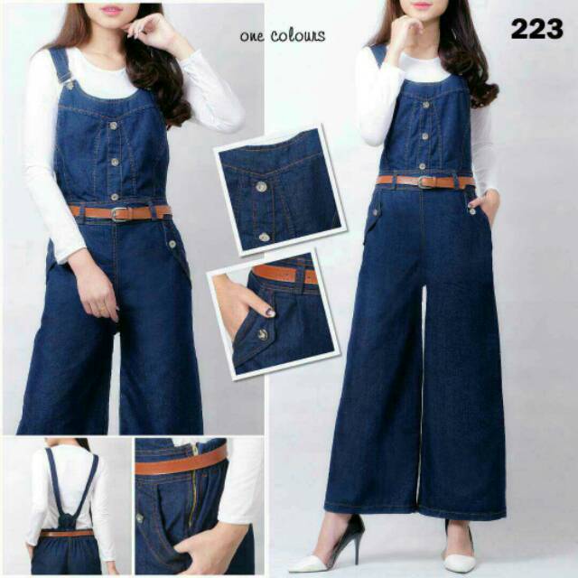 KH-Overall celana kulot 223