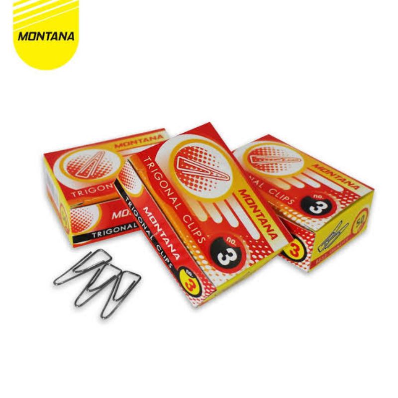 

Paper Clip Trigonal No.3 Penjepit / Clip Klip Kertas