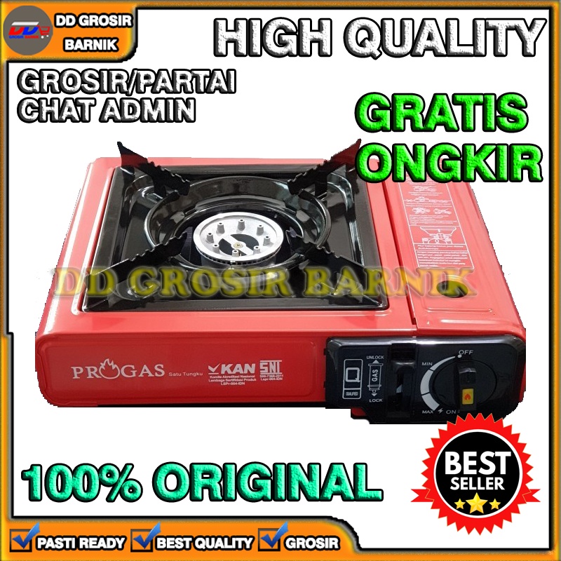 [DGB] KOMPOR MINI PORTABLE PROGAS GAS STOVE 2 IN 1 CAMPING GAS