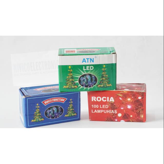 Lampu Hias Natal 1 warna