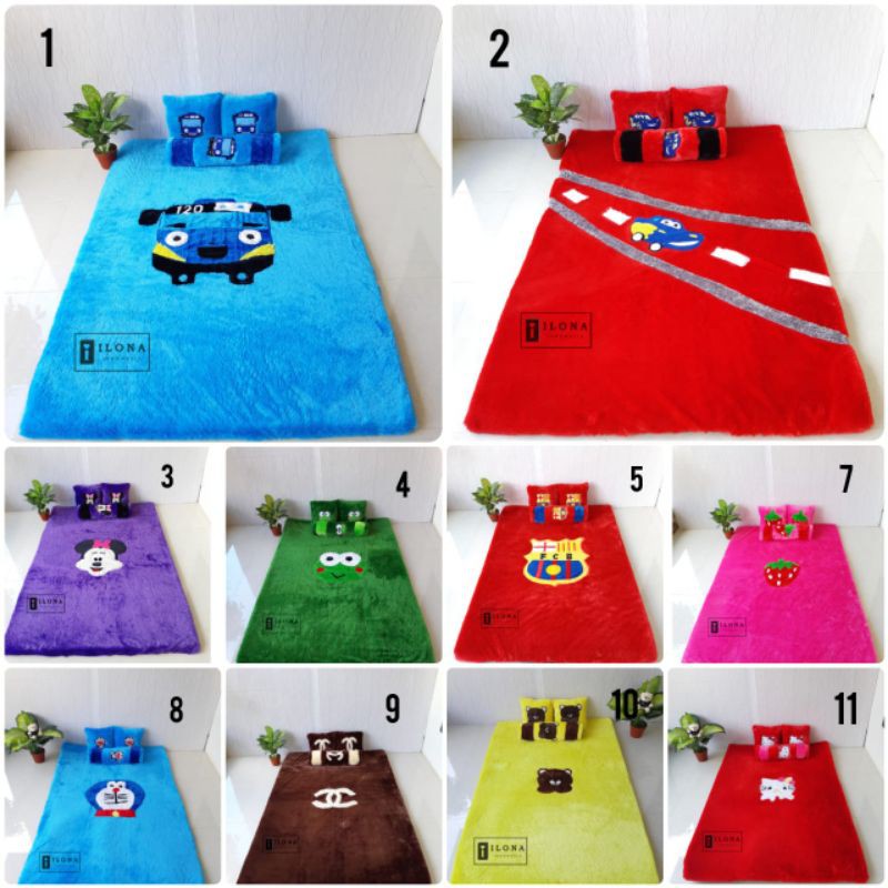 KARPET ILONA busa lembut empuk original orlin indonesia