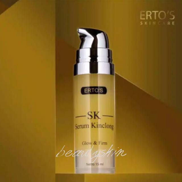 ERTOS SERUM KINCLONG ORIGINAL BPOM / SERUM WAJAH / SERUM ERTOS
