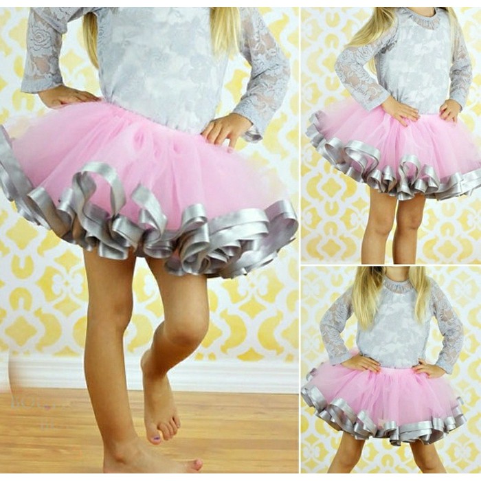 Basic Skirt Rok Tutu - Rok Anak Perempuan - Rok Celana Anak Rok Tutu Anak Import Rok Tutu Korea Rok