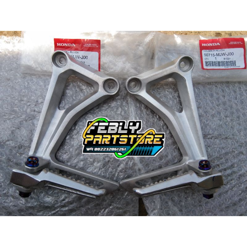 FOOTSTEP CBR650 ORIGINAL BARU FOSTEP BELAKANG CBR650 ORI POSTEP CBR650 ORI CB GL MEGAPRO TIGER GL100