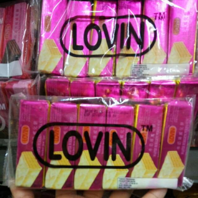 

WAPER LOVIN SUSU 12PCS ×120gr