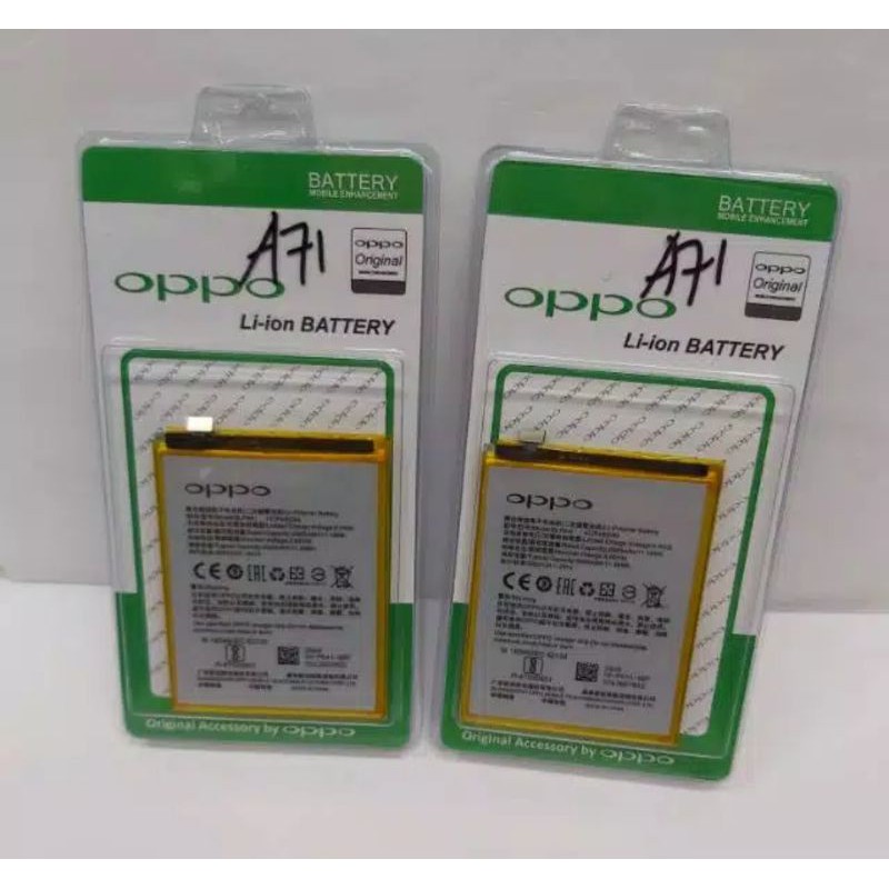 baterai batre oppo a71 blp641 blp 641 original