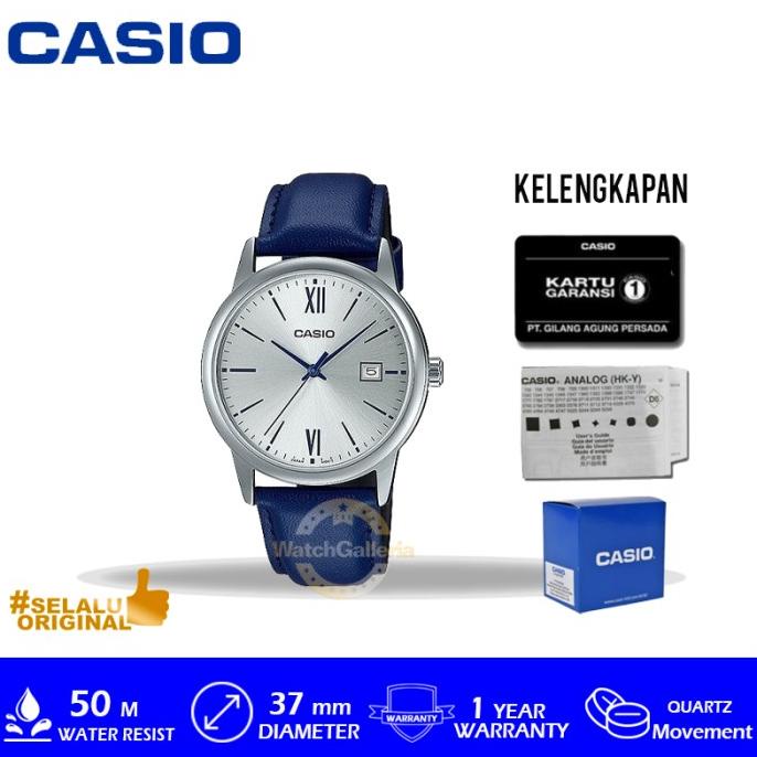 Casio General MTP-V002L-2B3/MTP-V002L-2B3/MTP-V002L Original Murah Termurah