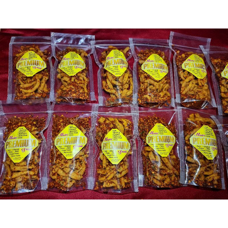 

USUS KRISPI GORENG PEDAS DAUN JERUK 100gram RASA MANTAP