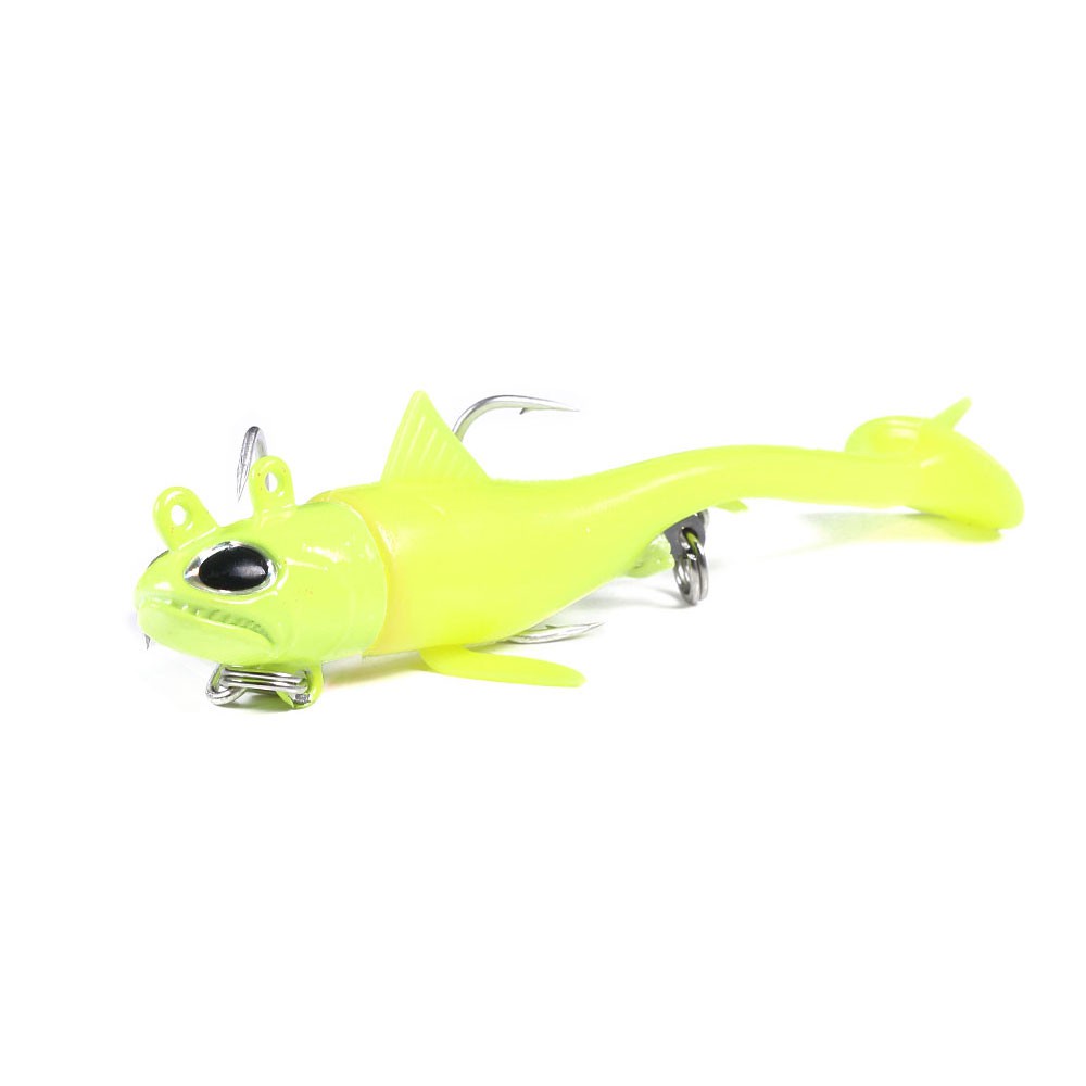 HENGJIA 1PCS 9 colors Soft Fishing Lure 10G 14G 21G 28G 35G 45G 55G Lead Head JIg Lure Silicone Bait T Tail