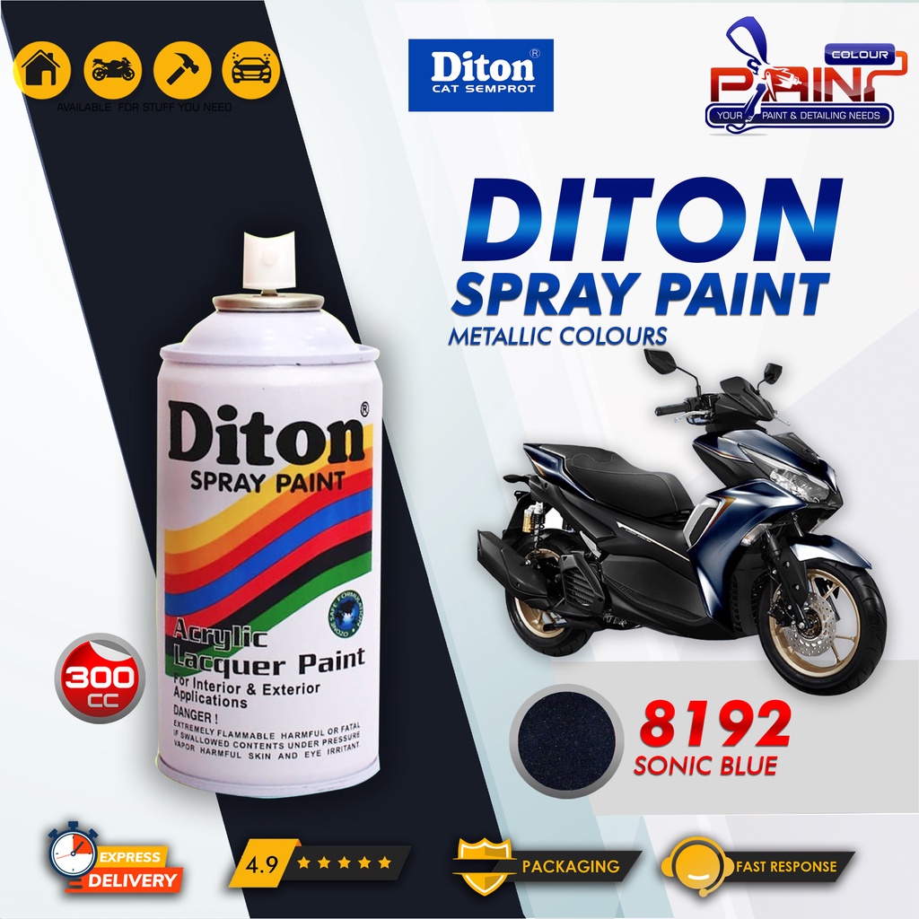 Diton 8192 Sonic Blue Cat Semprot/Pylox/Samurai Motor/Helm/Gundam