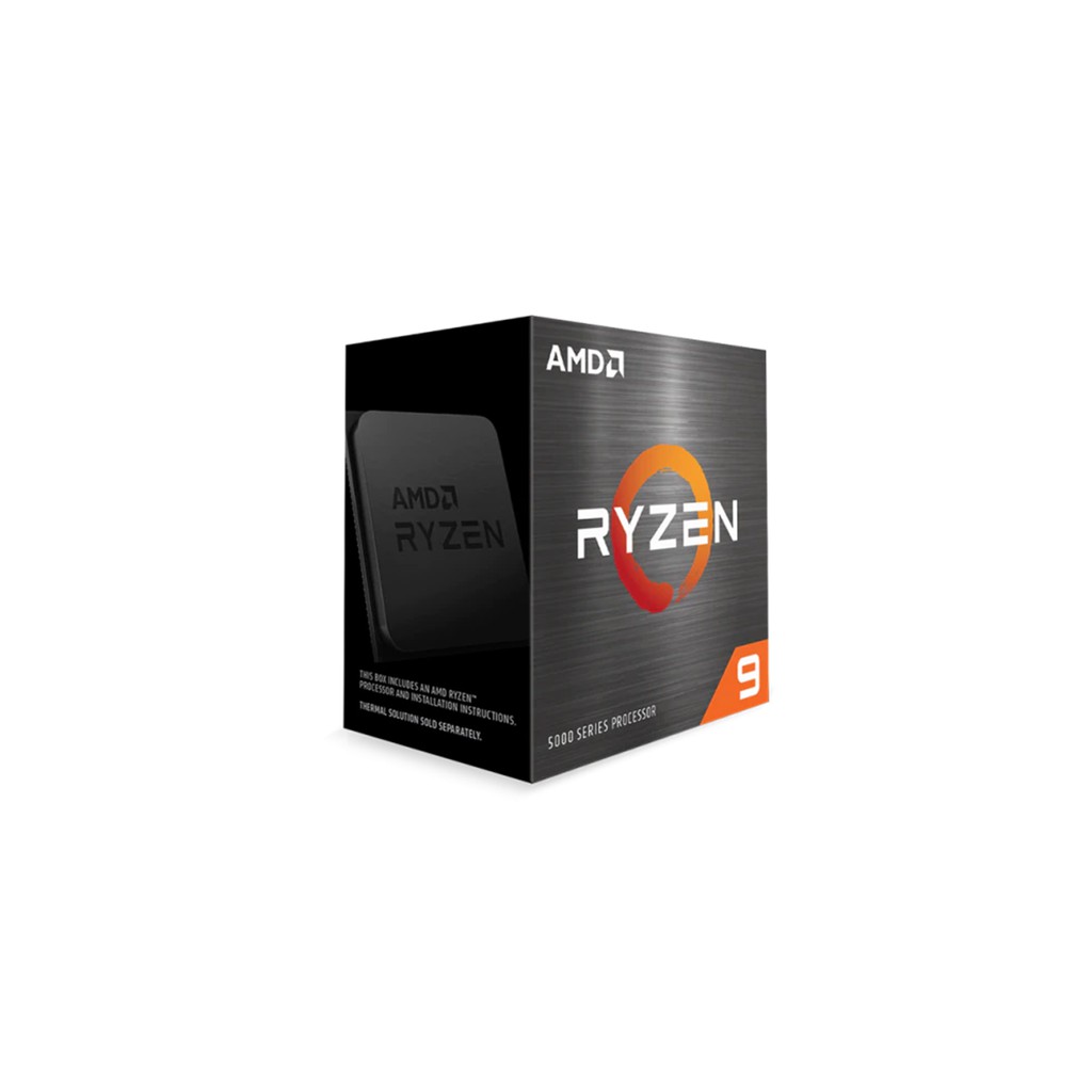 PROCESSOR AMD RYZEN 9 5900X 3.7GHz UpTo 4.8GHz AM4 12C 24T GARANSI 3 TAHUN