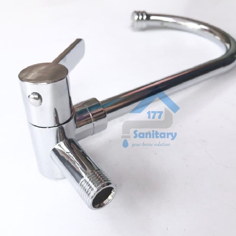 Kran Angsa Minimalis kuningan favios 319 - keran air sink washtafel cuci piring dapur mumer faucet kitchen brass