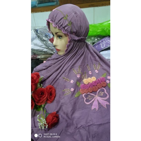 Mukena Terusan Bordir Tile