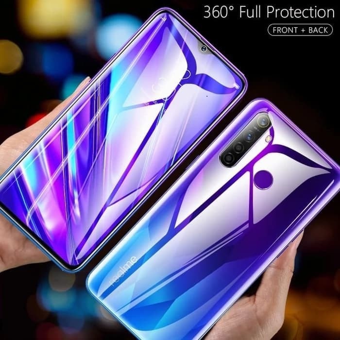 REALME 6 6 PRO REALME 5 5i 5 PRO ANTI GORES HYDROGEL CLEAR FULLSET DEPAN DAN BELAKANG BENING FRONT BACK PELINDUNG LAYAR SCREEN GUARD DAN PELINDUNG BELAKANG ANTI JAMUR SKIN GARSKIN