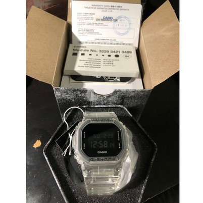 Jam tangan pria original Casio GSHOCK DW5600SKE-7DR
