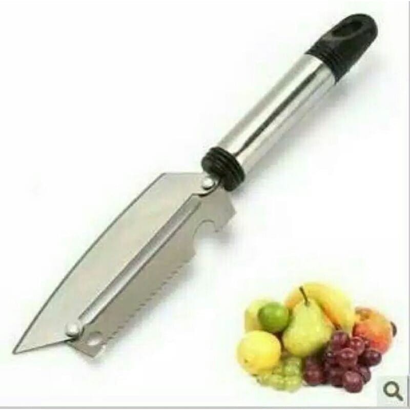 peeler/pisau kupas kulit buah /pembuka tutup botol multifungsi/pisau peeler/ piler inok/inox/peeler inox