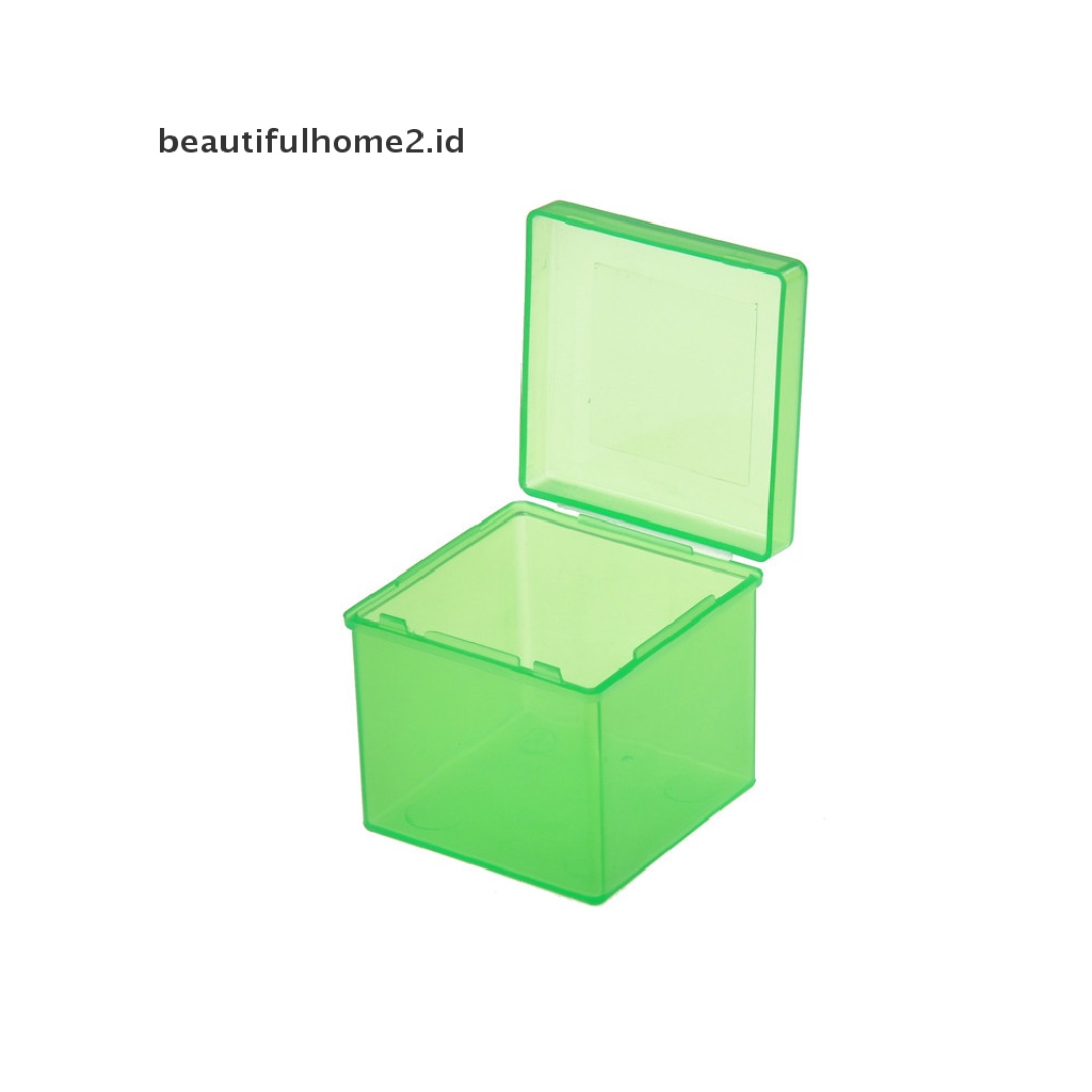 (Beautifulhome2.Id) Kotak Penyimpanan Kubus Rubik 3x3 X 3 Bahan Plastik Transparan