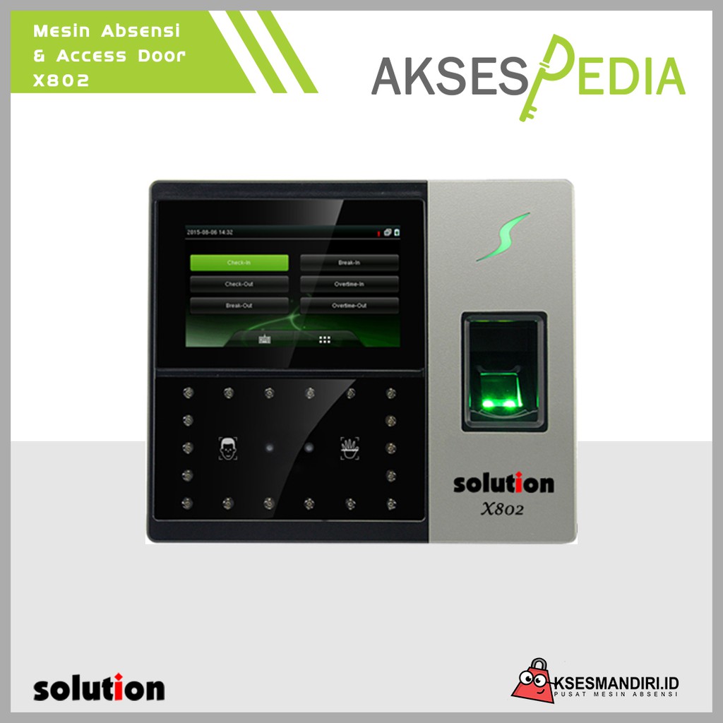 Mesin Absensi dan Access Door Solution X802