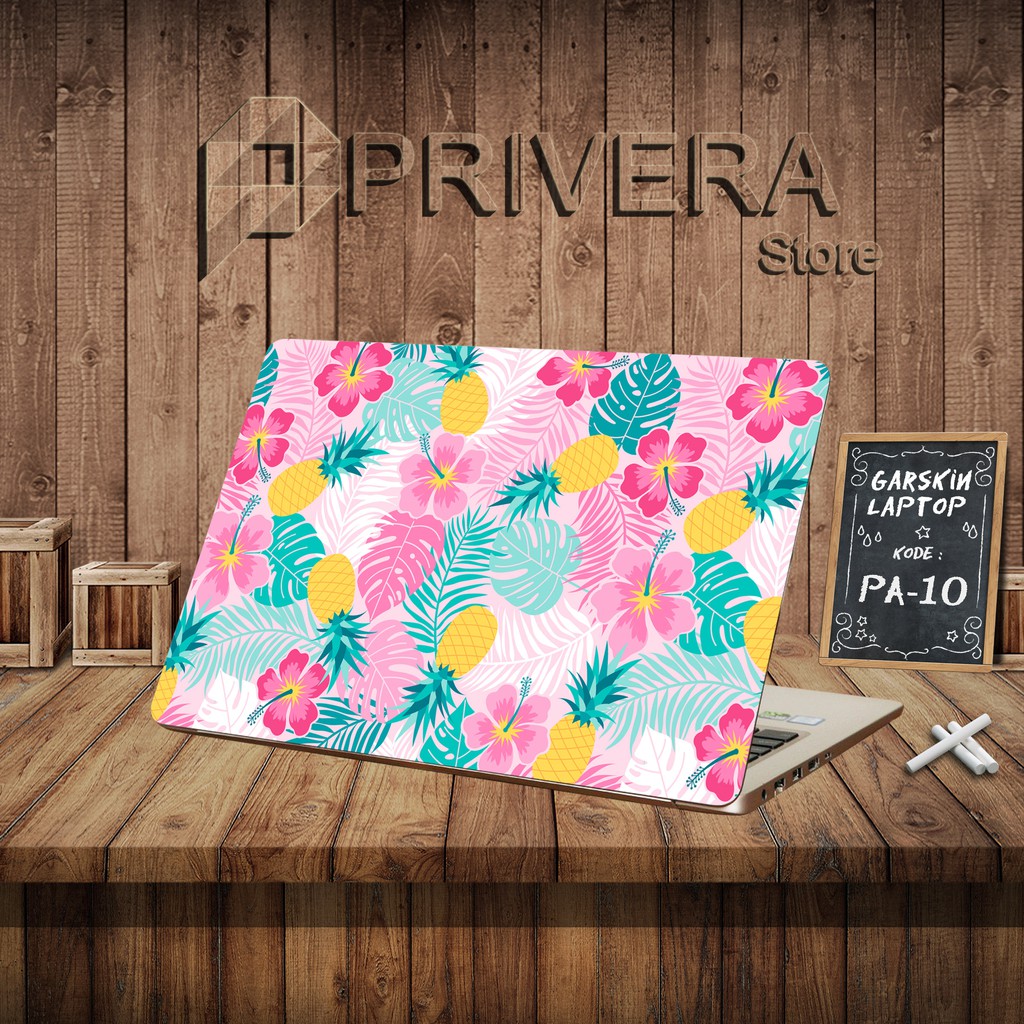 Skin Laptop Garskin Laptop Garskin Laptop Asus Garskin Floral 4