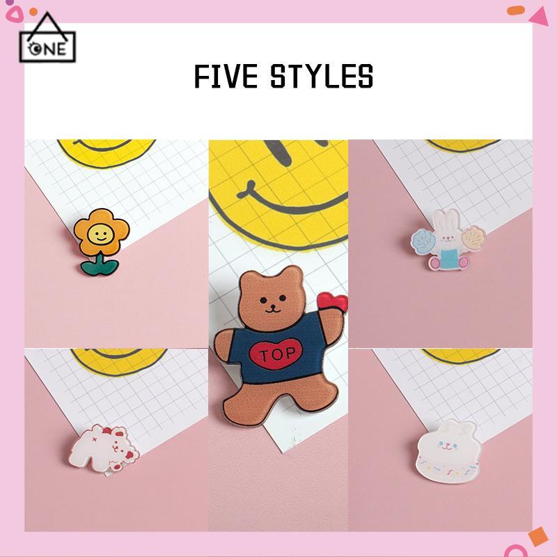 COD❤️Bros Pin lucu  Acrylic Gaya Korea Pin Tas Lucu Cute Pin Import-A.one