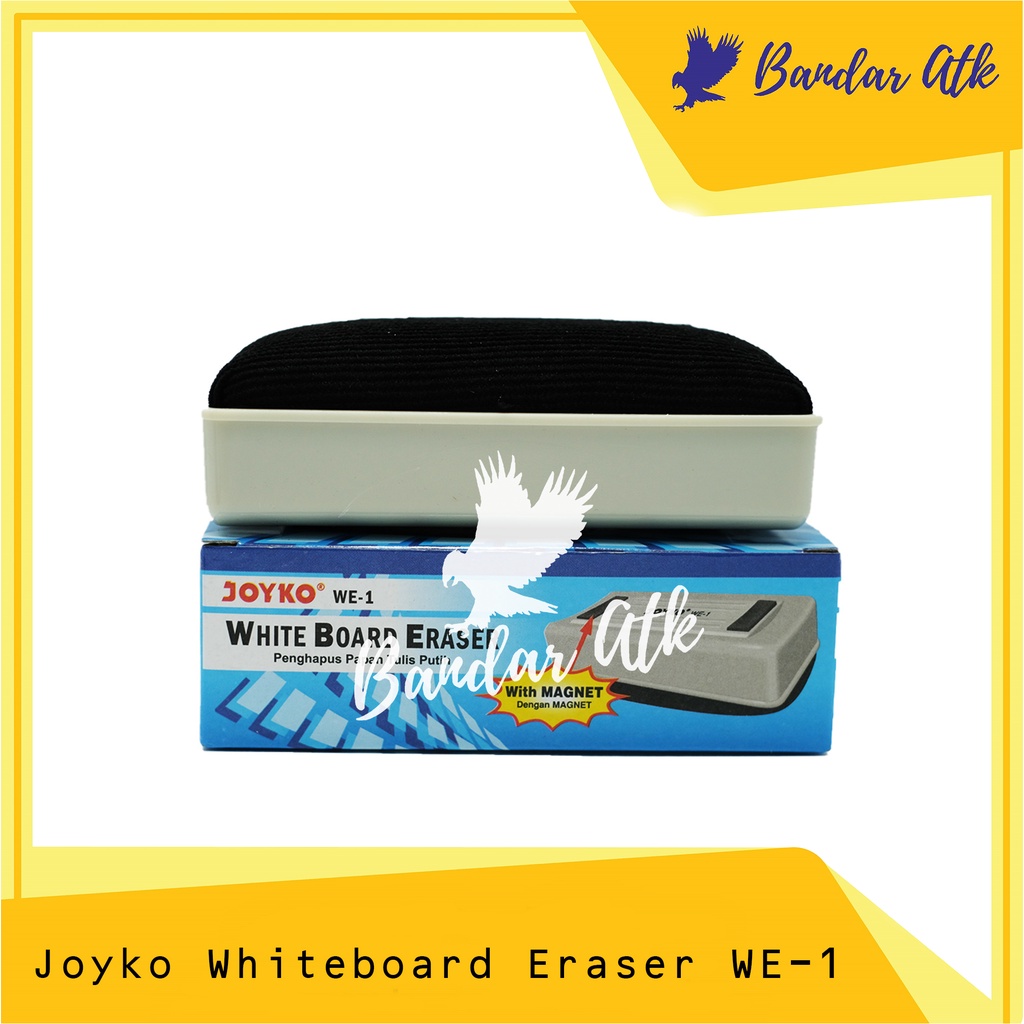 

Penghapus Papan Tulis White Board Eraser Joyko WE1 dengan magnet [1 PCS]